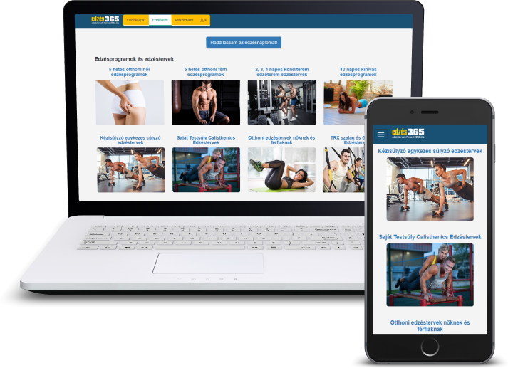 Edzés365 Online Edzésnapló